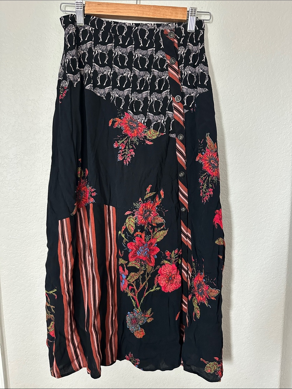 Free People Sunshine Safari Skirt